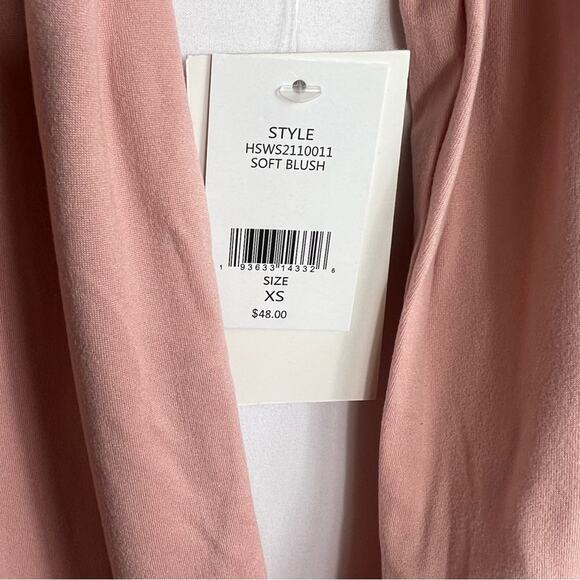 H by HALSTON Long Sleeve Boat Neck Pullover NWT in XS - Picture 3 of 5